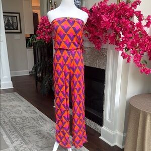 Vibrant Geometric Jumpsuit